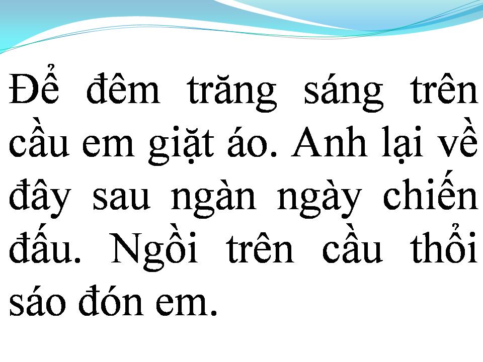 Lời bài hát NHỊP CẦU NỐI NHỮNG BỜ VUI