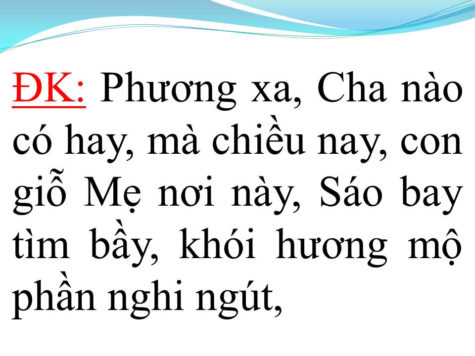 Lời bài hát NHỚ MẸ LÝ MỒ CÔI