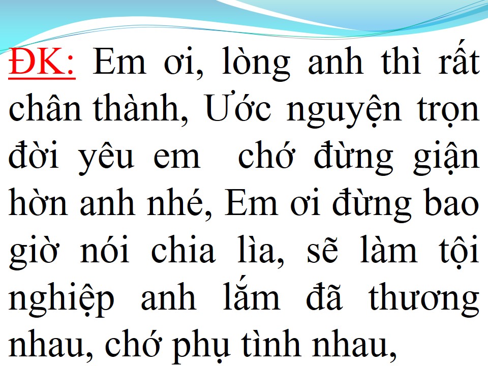Lời bài hát NHỚ NGƯỜI YÊU