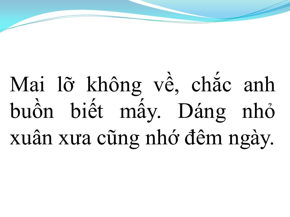 Lời bài hát NHỚ NHAU HOÀI