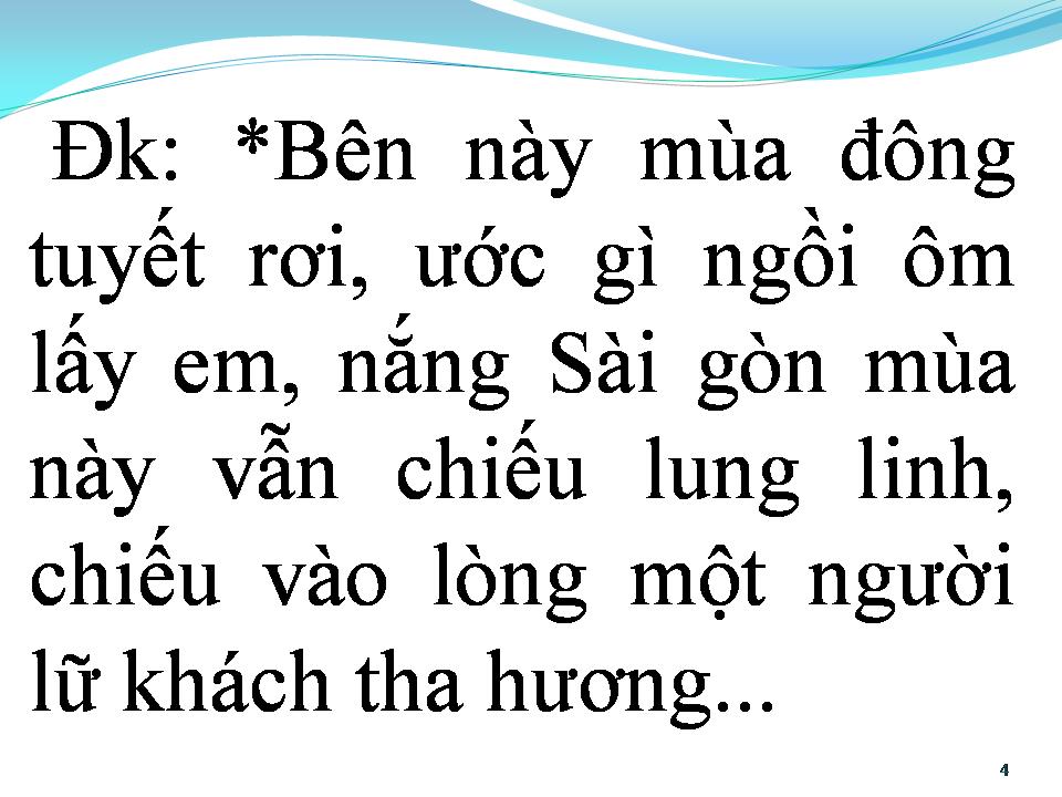 Lời bài hát NHỚ SÀI GÒN