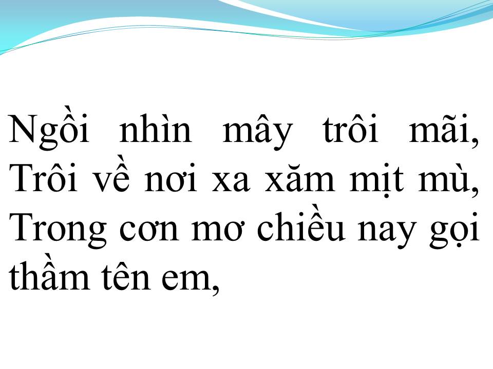 Lời bài hát NHỚ VỀ EM