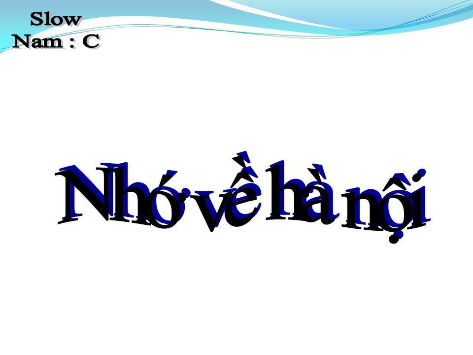 Lời bài hát NHỚ VỀ HÀ NỘI