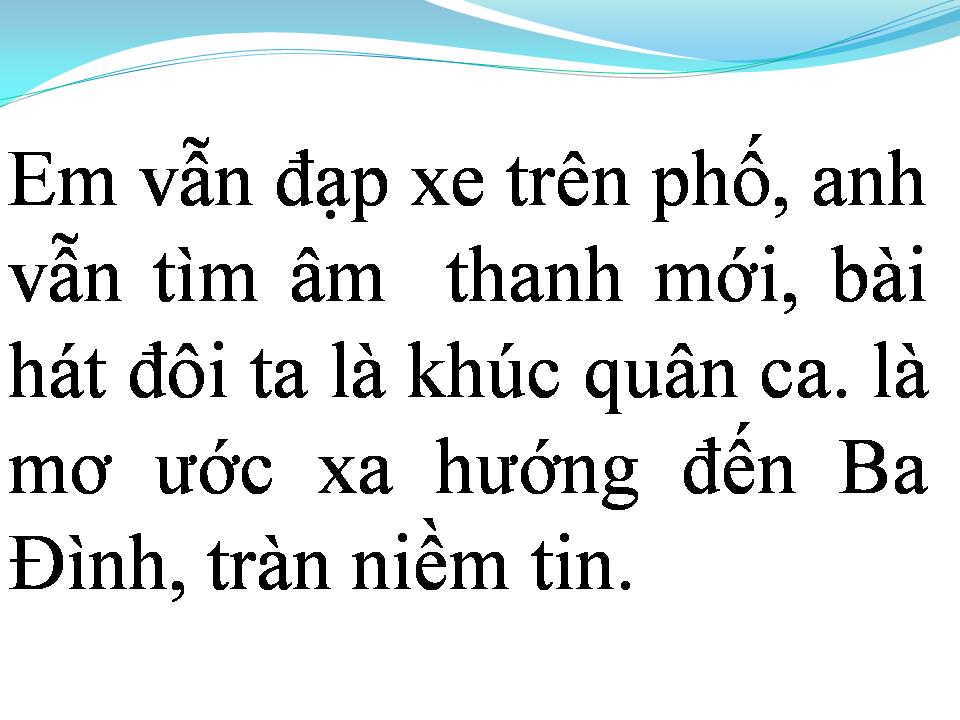 Lời bài hát NHỚ VỀ HÀ NỘI