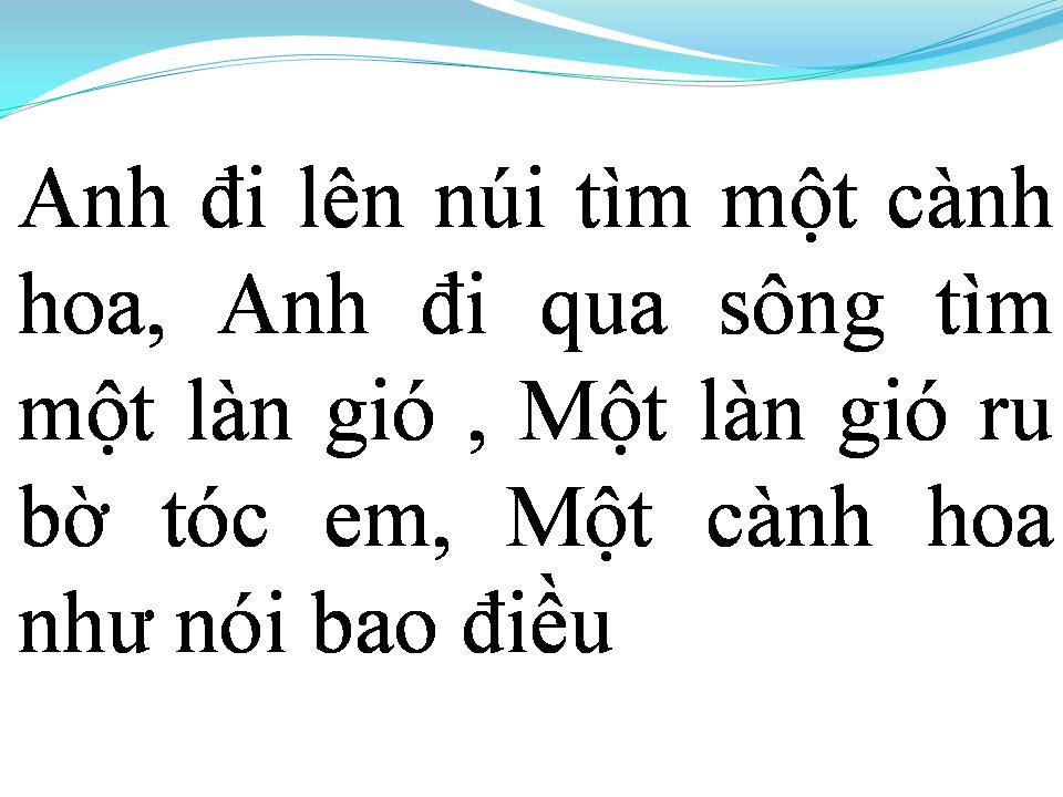 Lời bài hát NHƯ CƠN GIÓ VÔ TÌNH