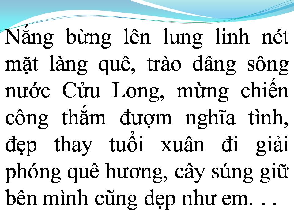 Lời bài hát NHỮNG CÔ GÁI ĐỒNG BẰNG SCL