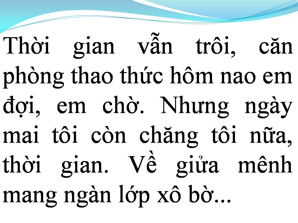 Lời bài hát NHỮNG MÙA HOA BỎ LẠI