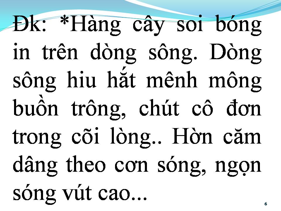 Lời bài hát NHỮNG NẺO ĐƯỜNG PHÙ SA