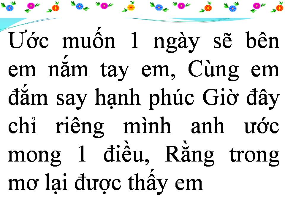 Lời bài hát XA CÁCH TÌNH YÊU