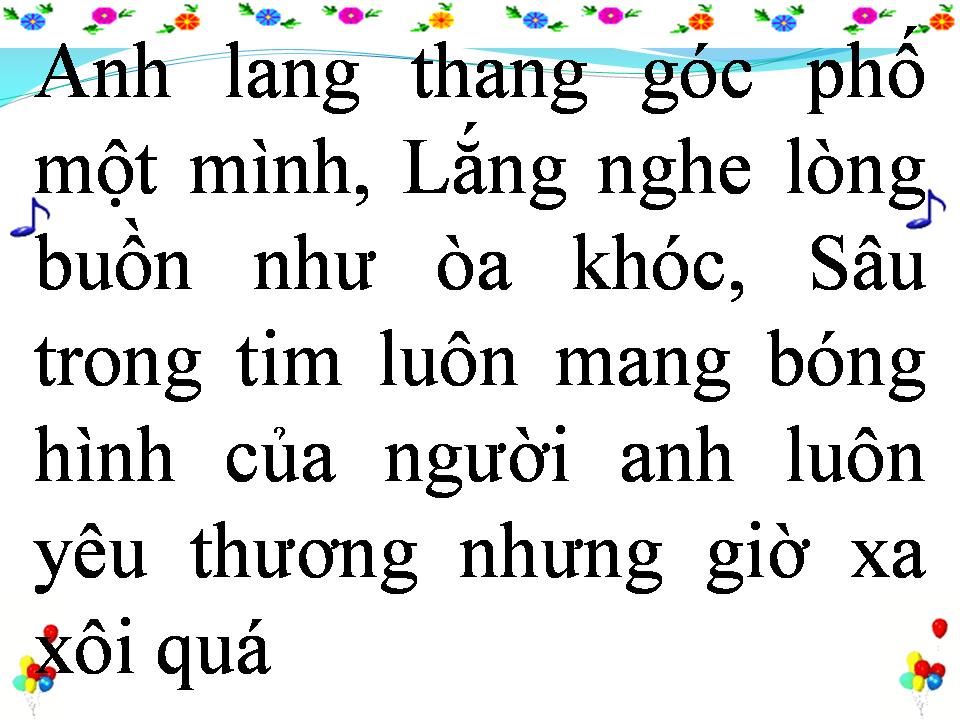 Lời bài hát XA EM