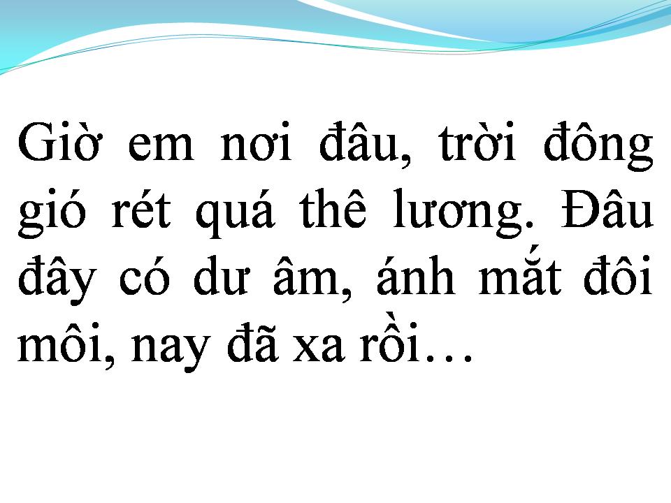Lời bài hát XA EM KỶ NIỆM