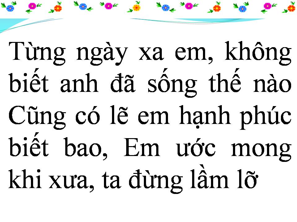Lời bài hát XA MÃI XA