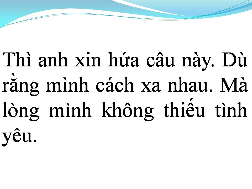 Lời bài hát XA NGƯỜI MÌNH YÊU