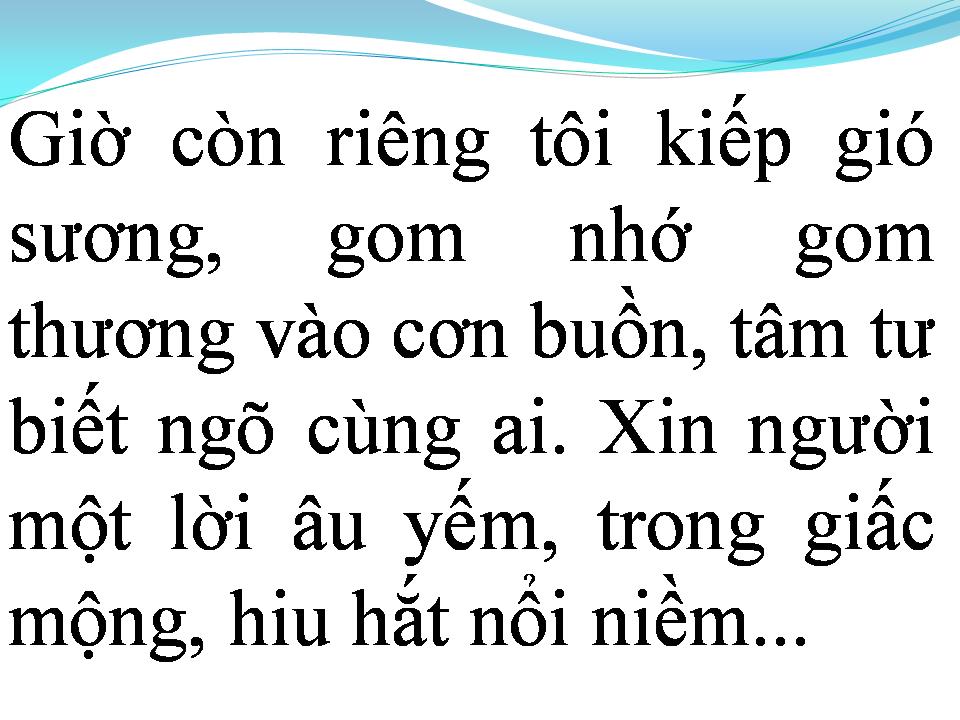 Lời bài hát XA NGƯỜI YÊU