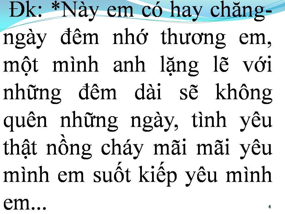 Lời bài hát XA NGƯỜI YÊU NGƯỜI