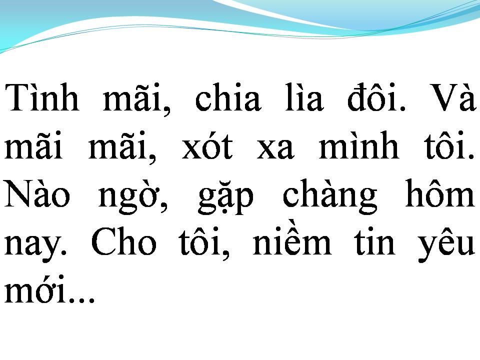 Lời bài hát XA VẮNG