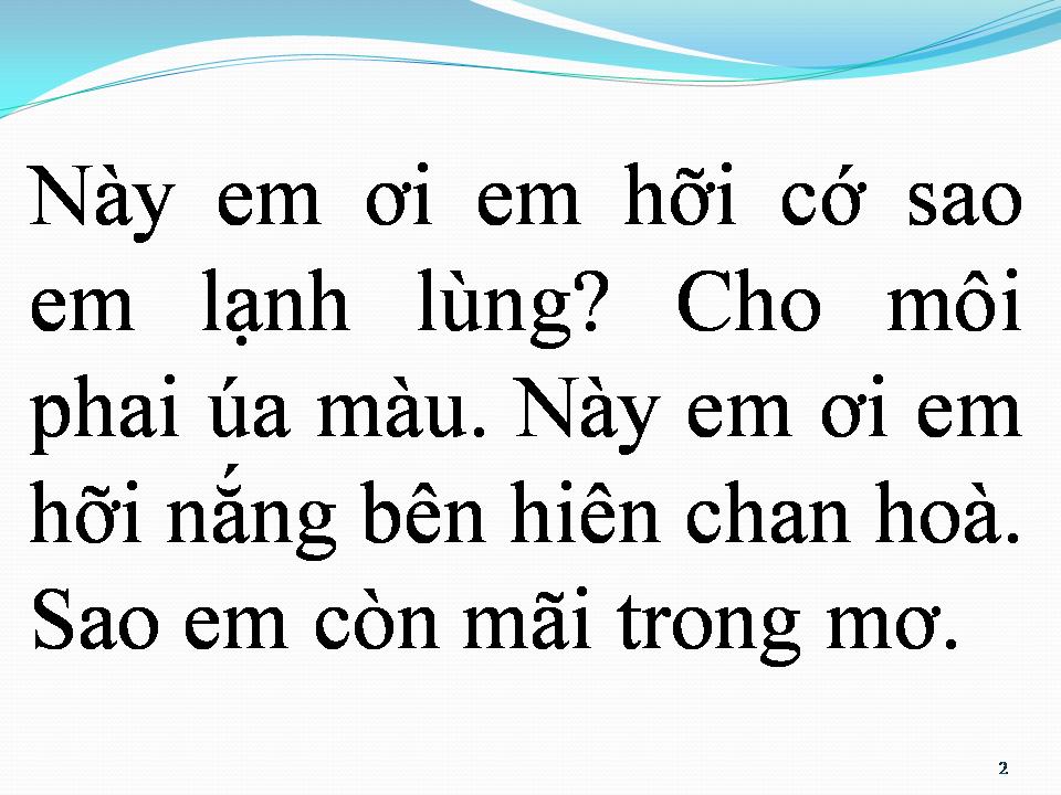 Lời bài hát XIN CHO MỘT NỤ CƯỜI