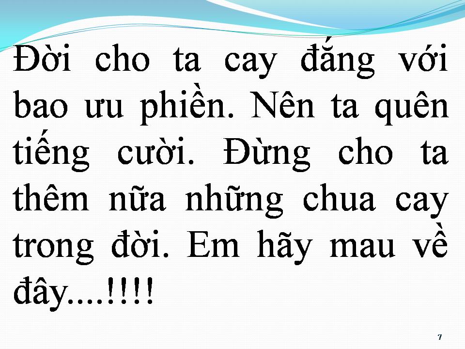 Lời bài hát XIN CHO MỘT NỤ CƯỜI