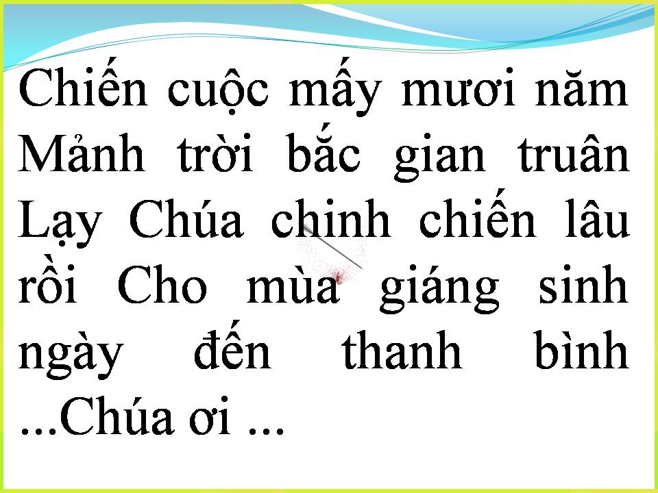 Lời bài hát XIN CHÚA THẤU LÒNG CON