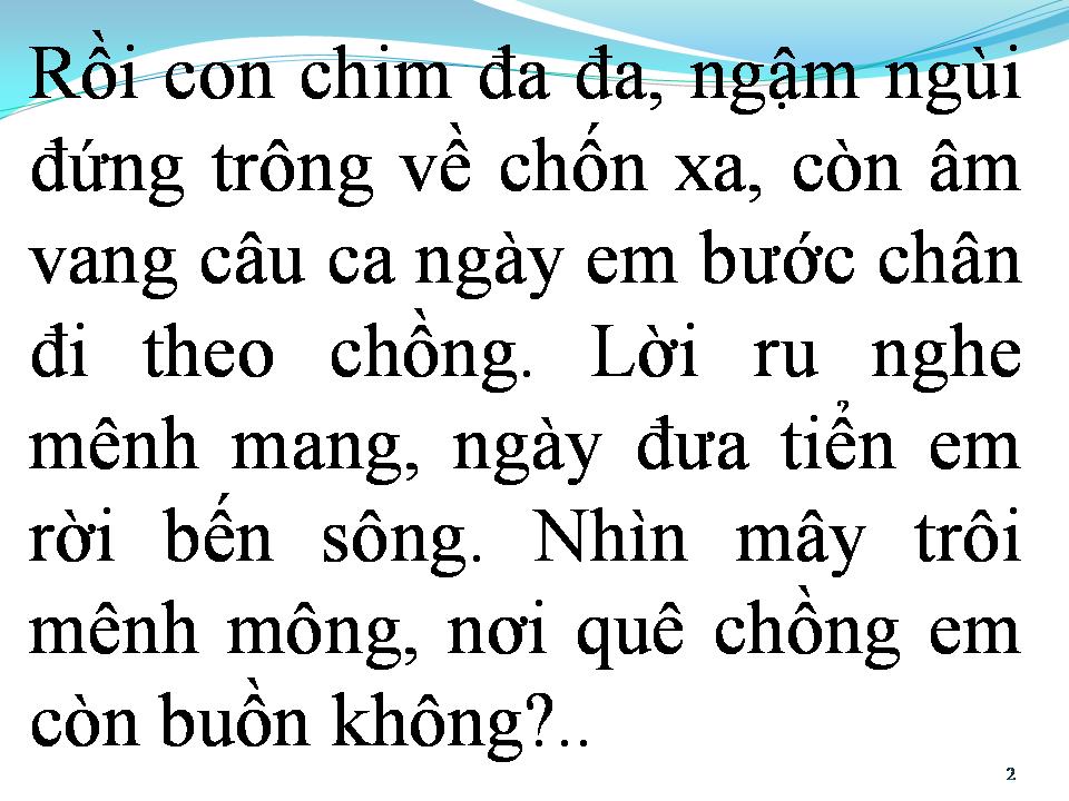 Lời bài hát XIN ĐỪNG TRÁCH ĐA ĐA