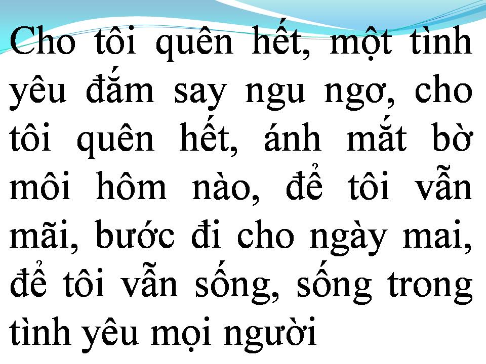 Lời bài hát XIN EM ĐỪNG DỐI GIAN