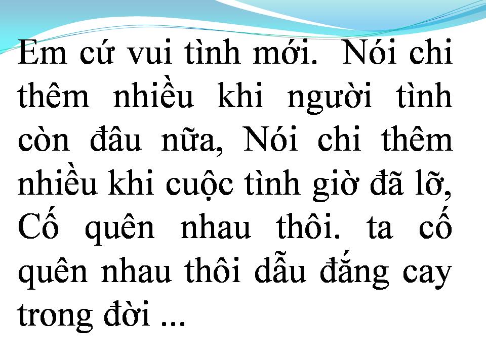 Lời bài hát XIN EM ĐỪNG KHÓC