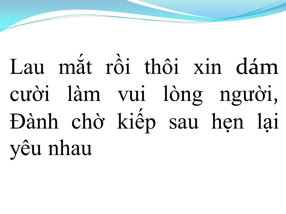 Lời bài hát XIN EM ĐỪNG KHÓC VU QUY