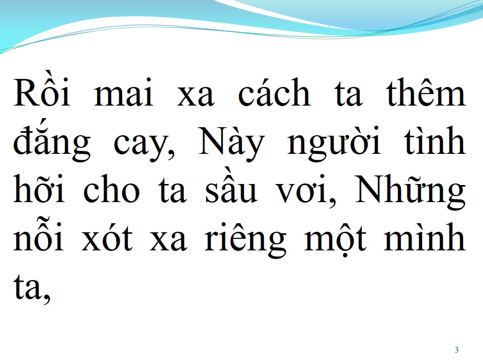 Lời bài hát XIN HÃY RỜI XA
