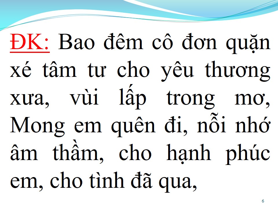 Lời bài hát XIN HÃY RỜI XA