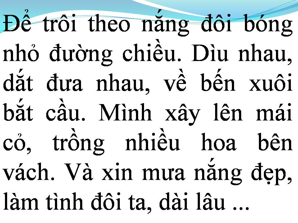Lời bài hát XIN LÀM CÁNH CHIM RỪNG NÚI