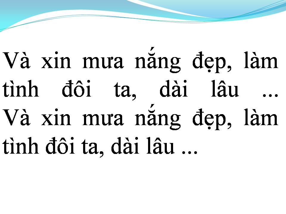 Lời bài hát XIN LÀM CÁNH CHIM RỪNG NÚI