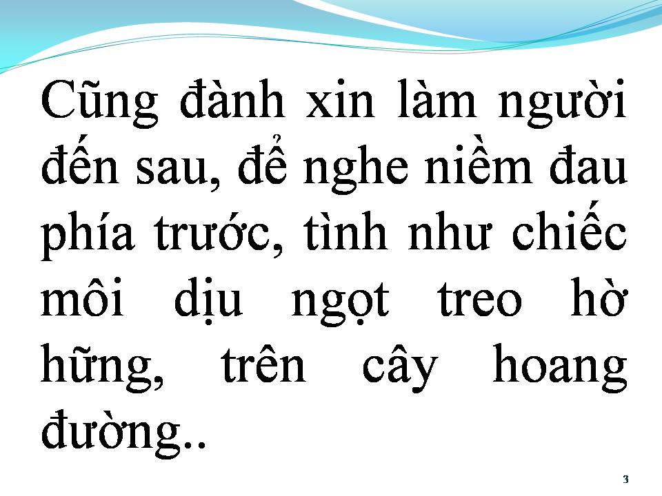 Lời bài hát XIN LÀM NGƯỜI HÁT RONG
