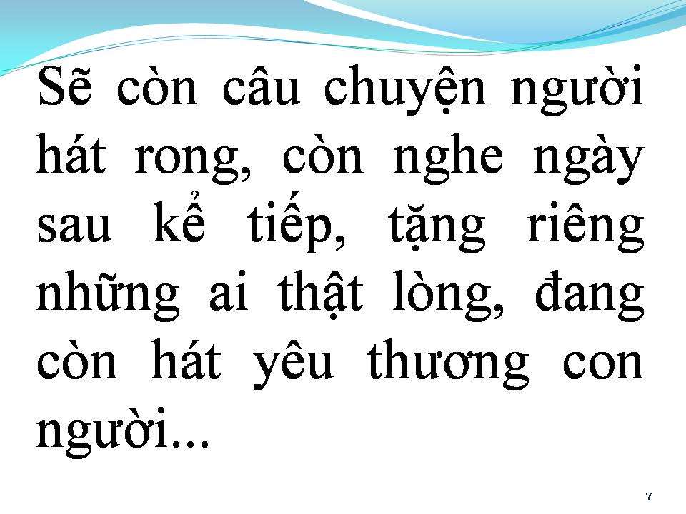 Lời bài hát XIN LÀM NGƯỜI HÁT RONG