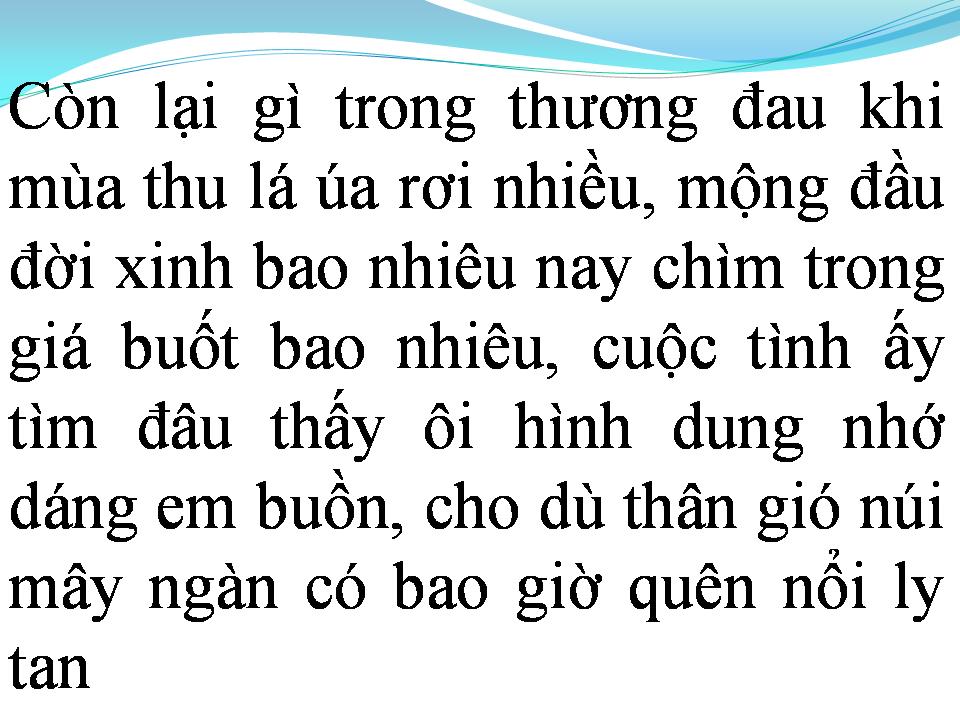 Lời bài hát XIN LÀM NGƯỜI TÌNH CÔ ĐƠN