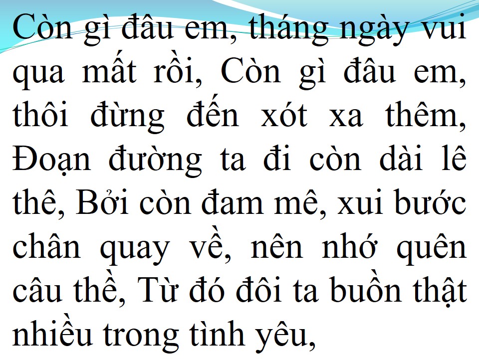 Lời bài hát XIN LÀM NGƯỜI XA LẠ