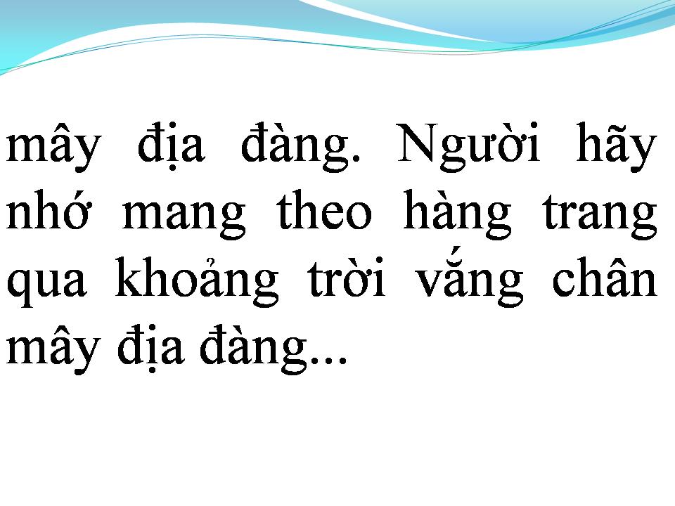 Lời bài hát XIN MẶT TRỜI NGỦ YÊN