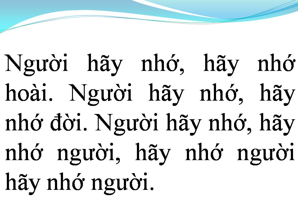 Lời bài hát XIN MẶT TRỜI NGỦ YÊN