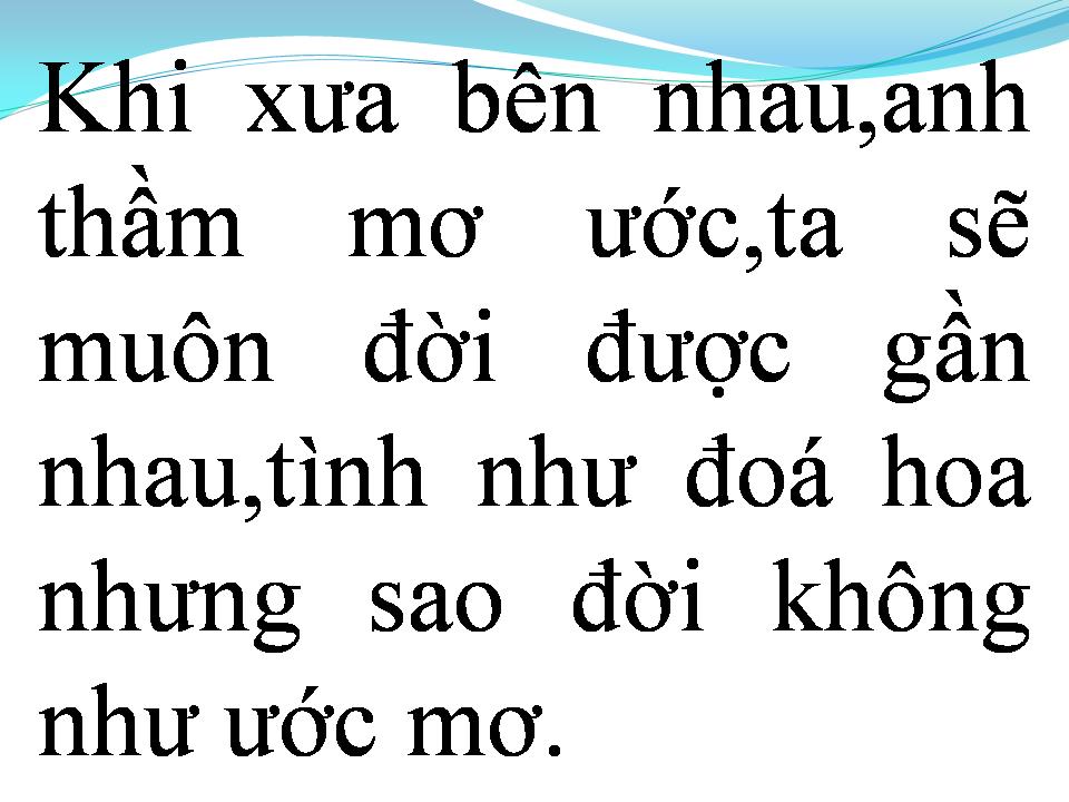 Lời bài hát XIN MƯA NGỪNG RƠI