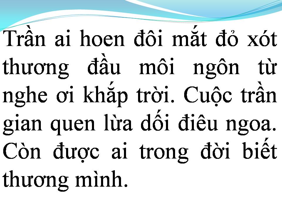 Lời bài hát XIN TRẢ TÔI VỀ