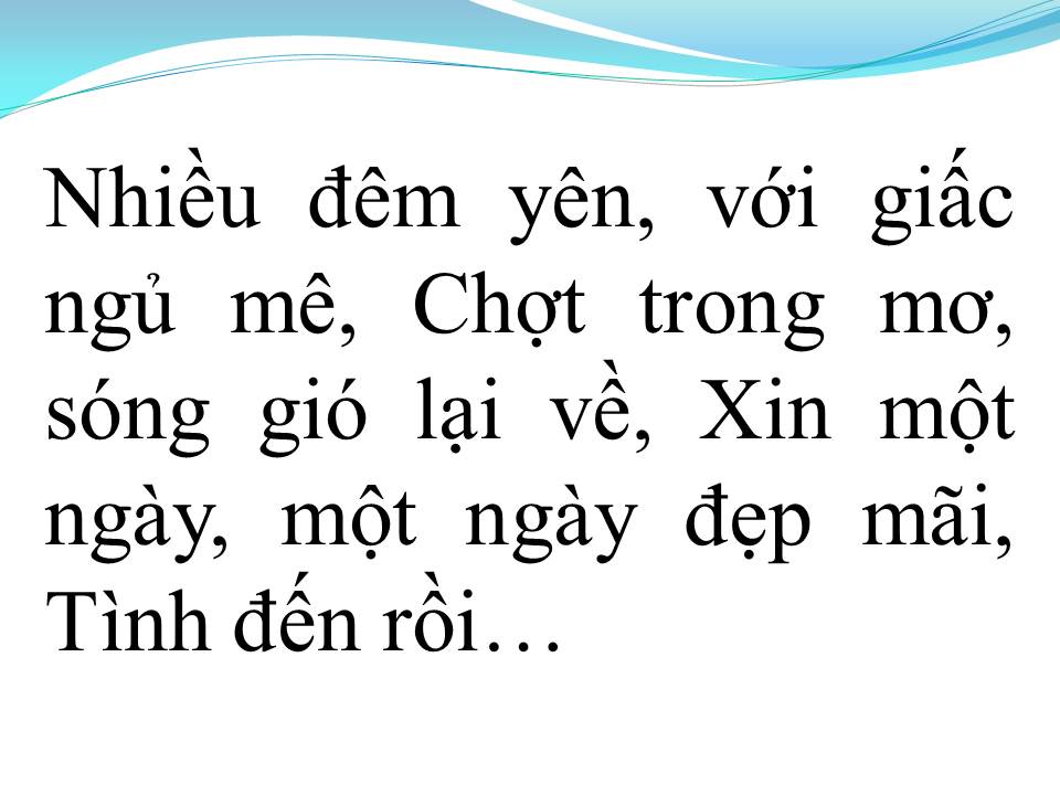 Lời bài hát XIN YÊU TÔI BẰNG CẢ TÌNH NGƯỜI