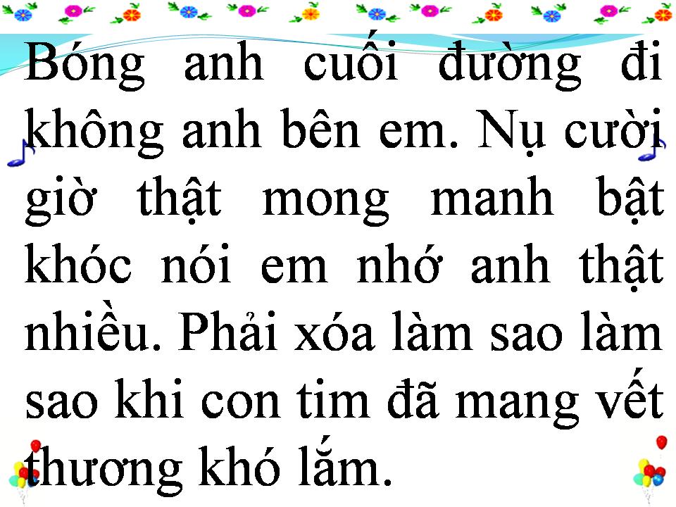 Lời bài hát XÓA