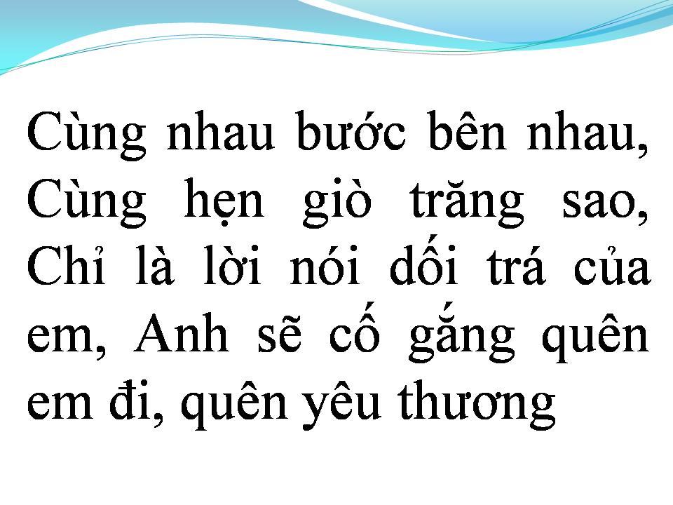 Lời bài hát XÓA HẾT