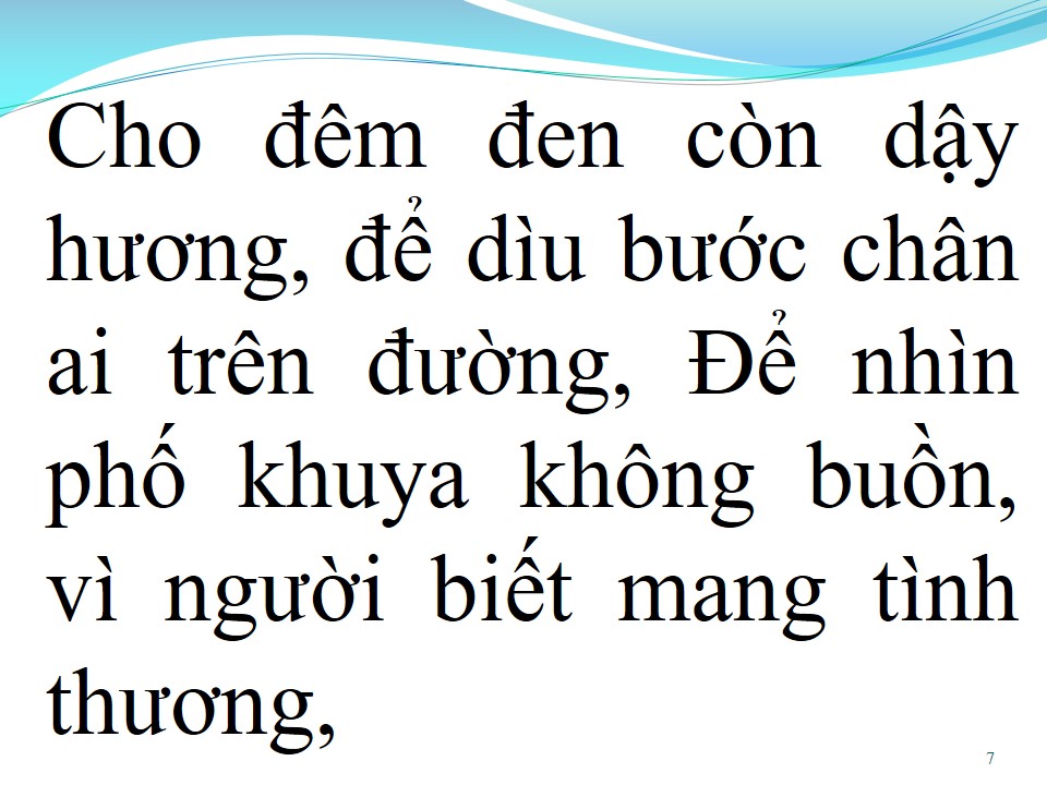 Lời bài hát XÓM ĐÊM