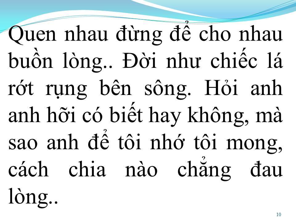 Lời bài hát XÓT XA 