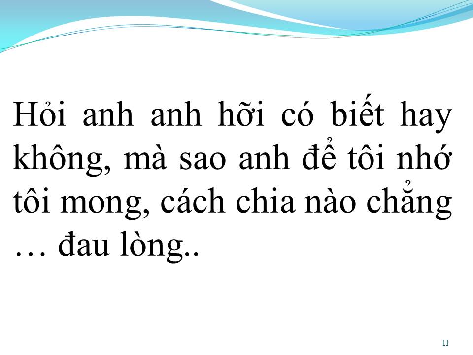 Lời bài hát XÓT XA 