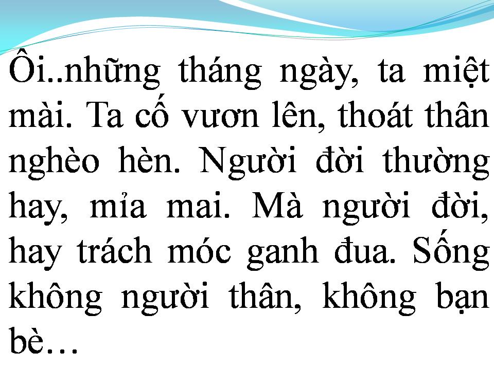 Lời bài hát XÓT XA TÌNH ĐỜI