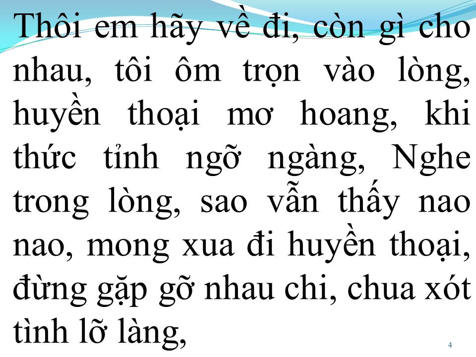 Lời bài hát XUA ĐI HUYỀN THOẠI