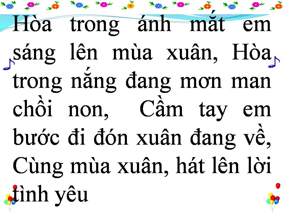 Lời bài hát XUÂN BÊN EM