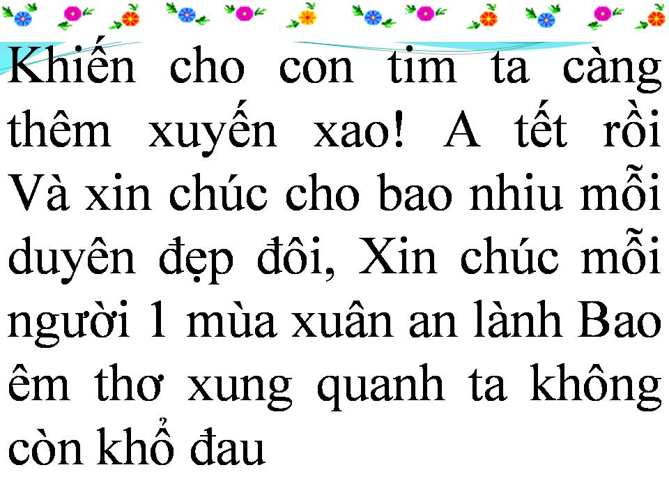 Lời bài hát XUÂN BÊN TA