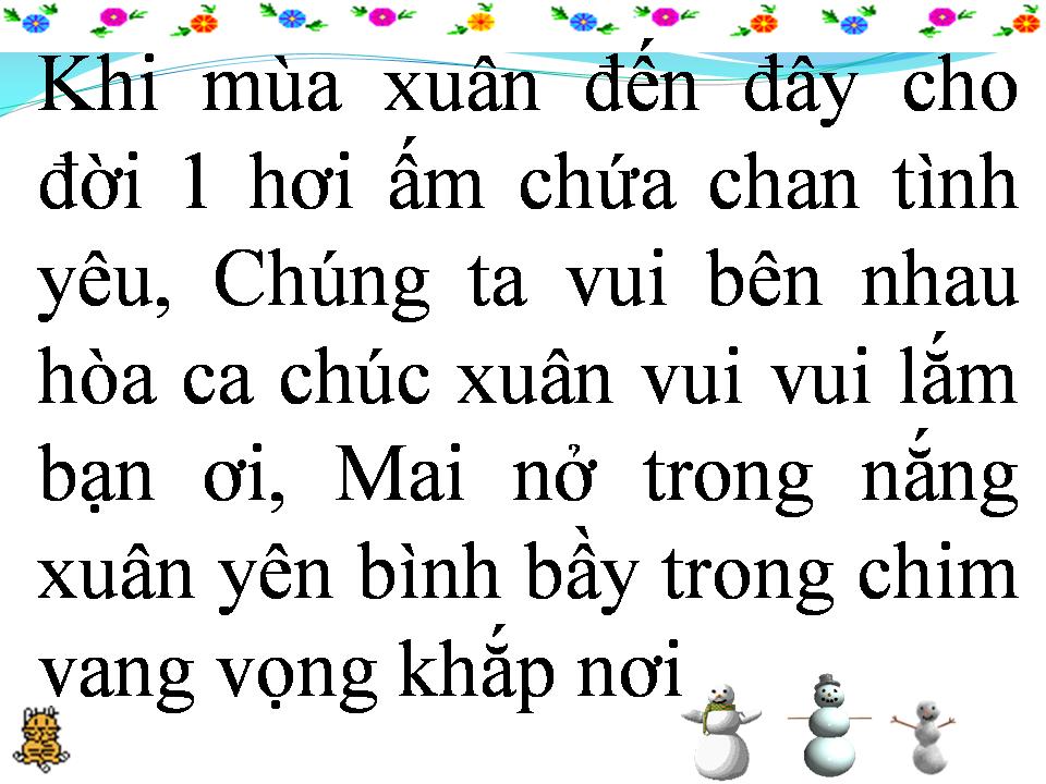 Lời bài hát XUÂN BÊN TA